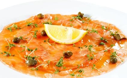 Carpaccio saumon