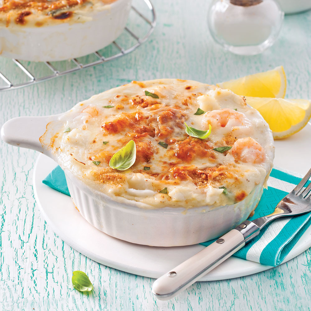 Gratin fruits de mer