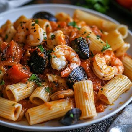 Rigatoni Fruits de Mer